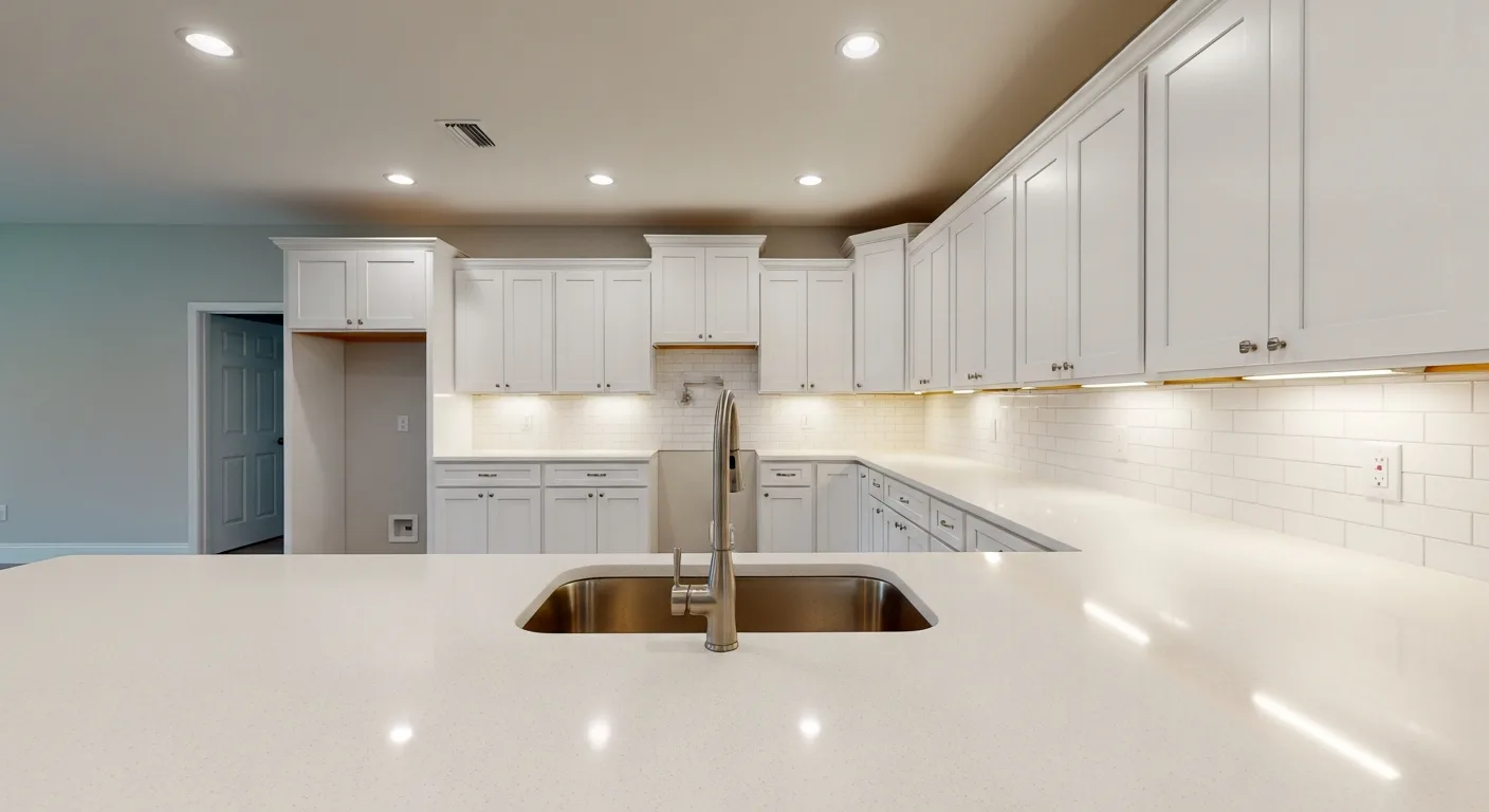 Cost comparison chart for kitchen countertop materials installed in Florida — RenoVision 2026 pricing breakdown